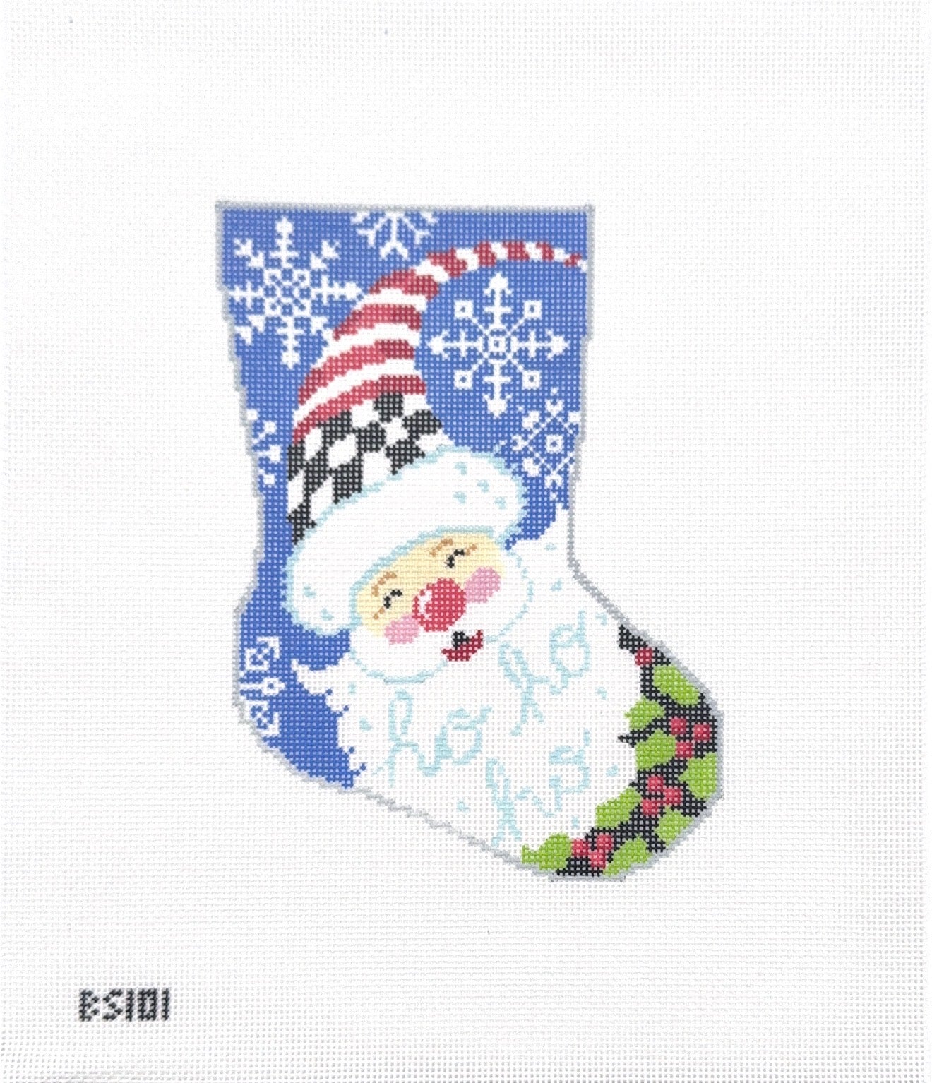 Santa Bauble Stocking