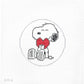 Snoopy Hugging Heart