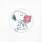 Snoopy Hugging Heart