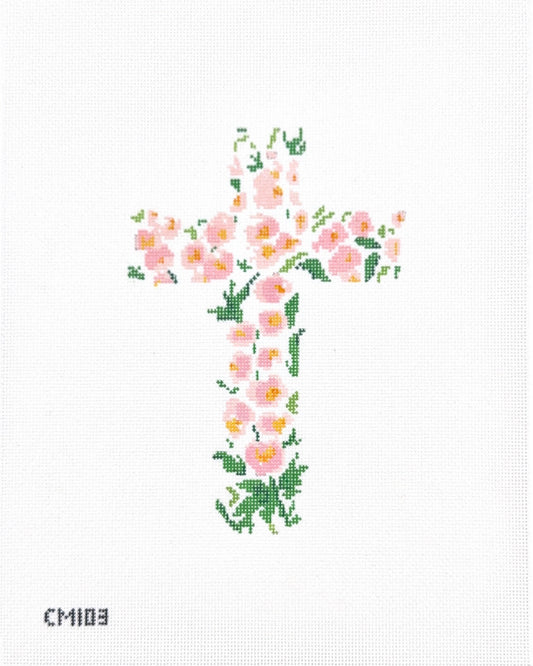 FLORAL CROSS #5