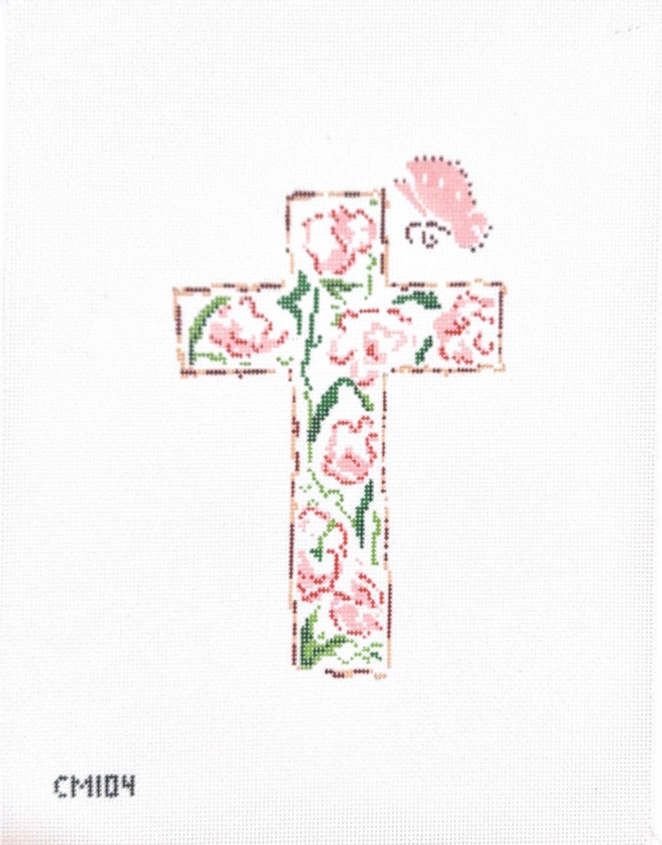 FLORAL CROSS 6