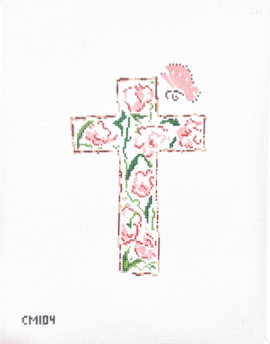 FLORAL CROSS 6