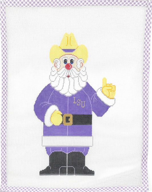 Large LSU Santa