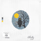 Owl with Moon