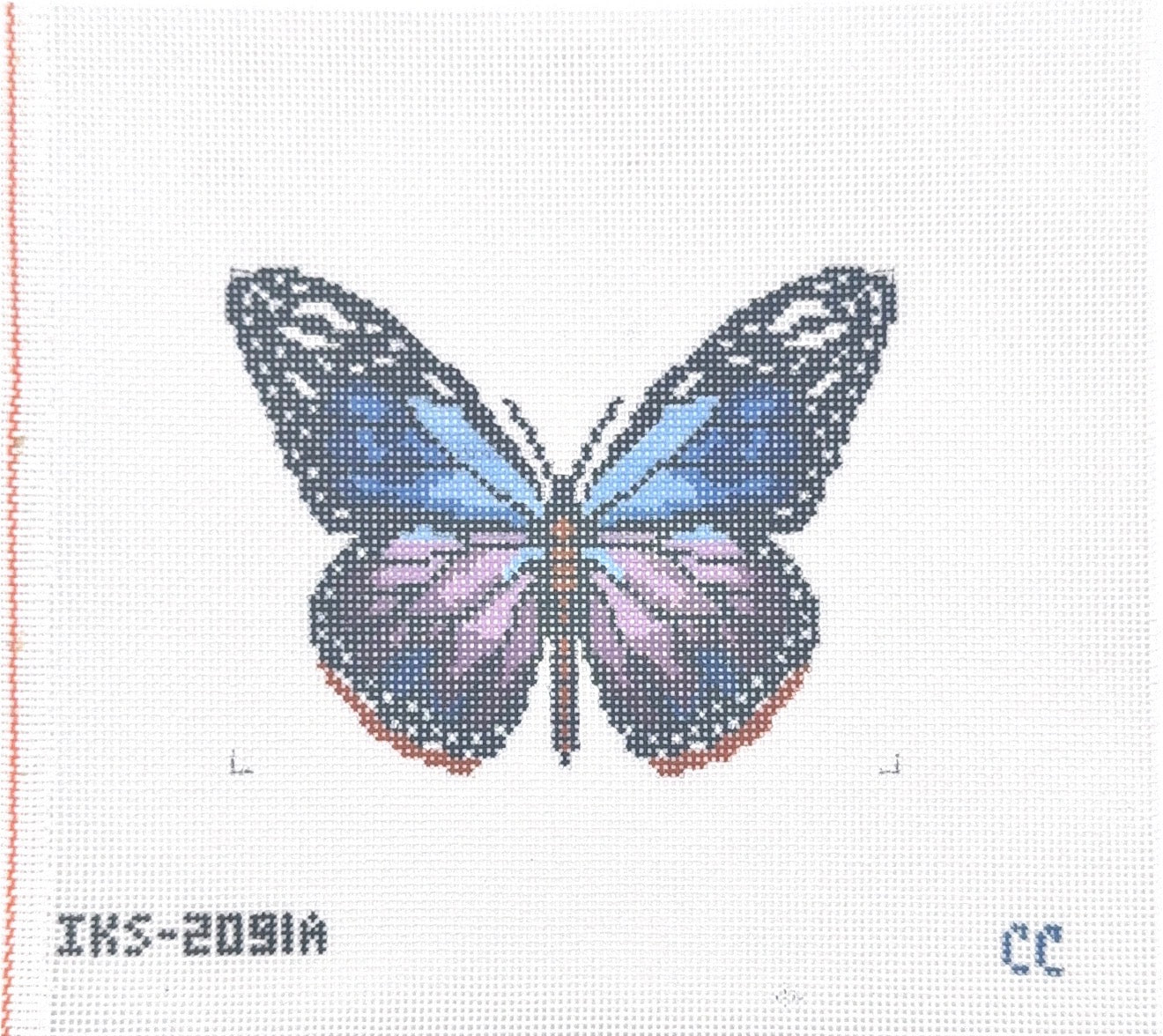 Purple Monarch Butterfly