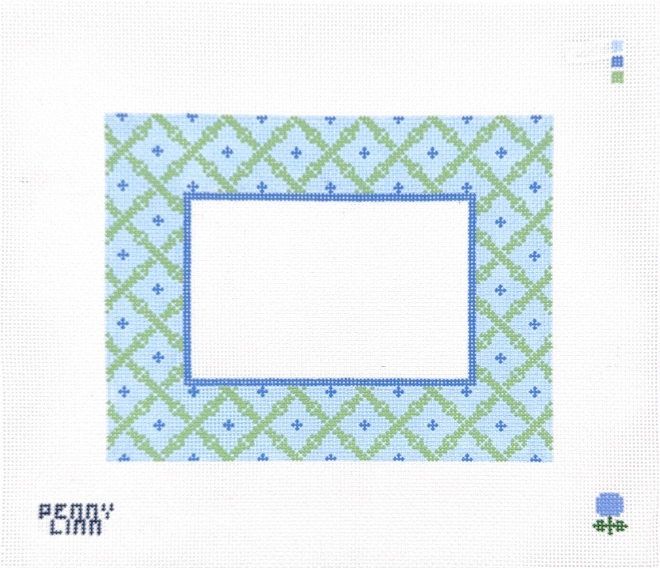 Bamboo Lattice Picture Frame (4x6 photo)