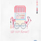 Flamingo Rose Cart