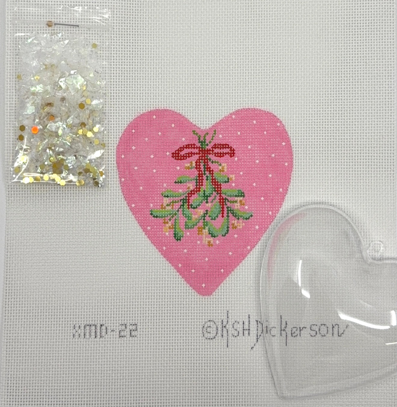 Mistletoe Snow Globe