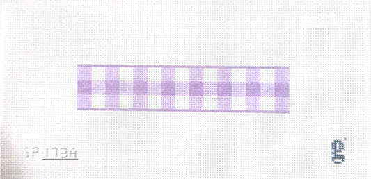Gingham Fob Lavender