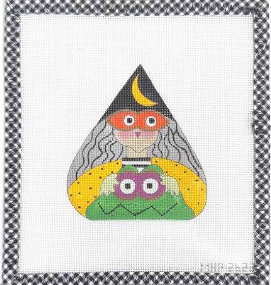 Witch with Frog & Stitch Guide