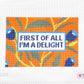 First of All