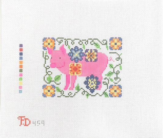 Floral Pig