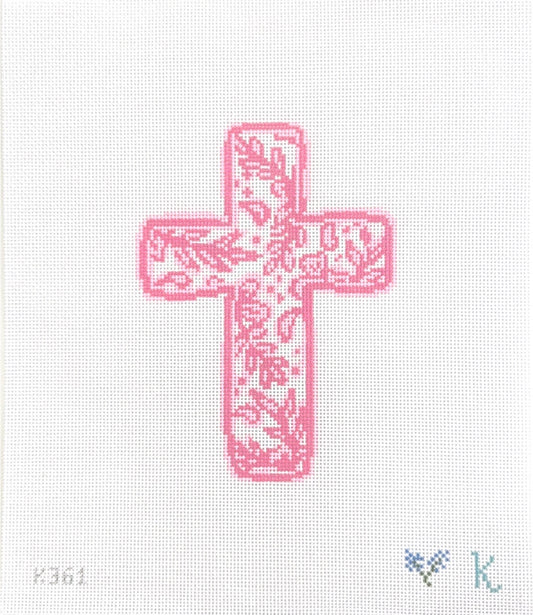 Chinoiserie Cross Pink