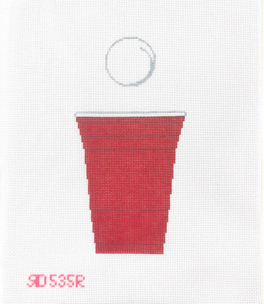 Red Beer Pong Cup