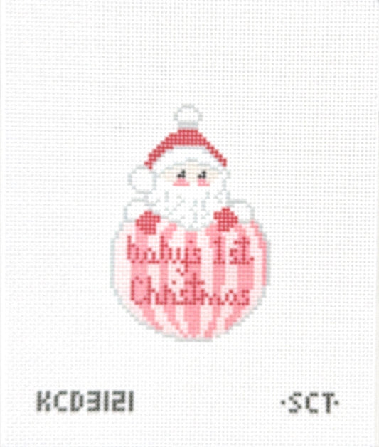 Baby's First Christmas Pink