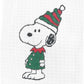 Snoopy in Elf Costume