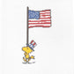 Patriotic Woodstock with Flag