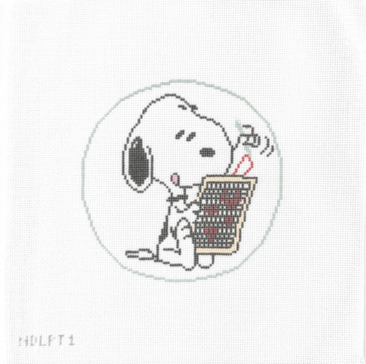 Snoopy Loves Needlepoint