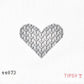 Grey Designer Heart