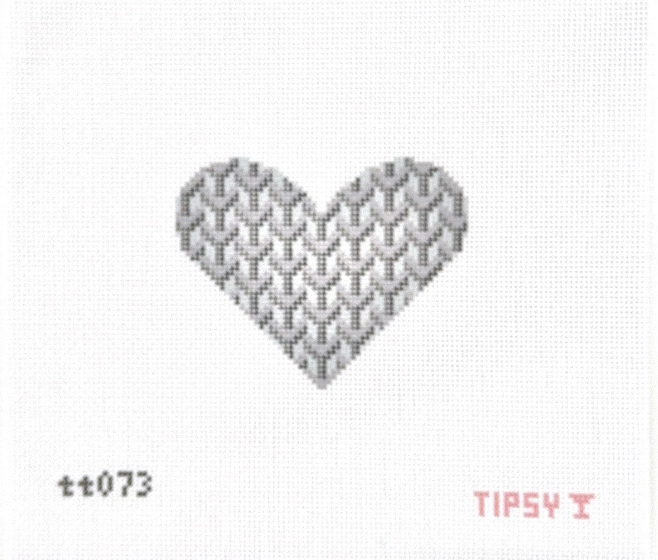 Grey Designer Heart