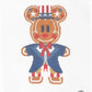 Gingerbread 4th of July Mouse