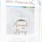 Married and Merry with stitch guide