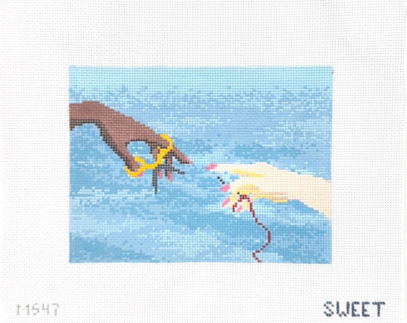 Creation of Needlepointer Clutch