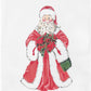Santa with Poinsettia