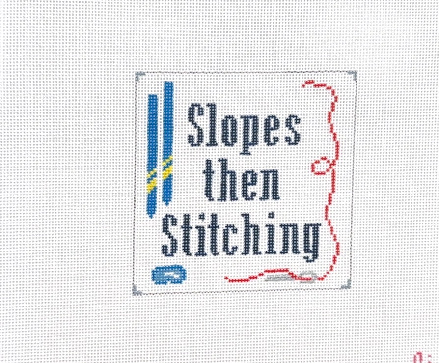 Slopes then Stitching