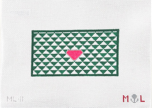 Green & Pink Triangle Insert