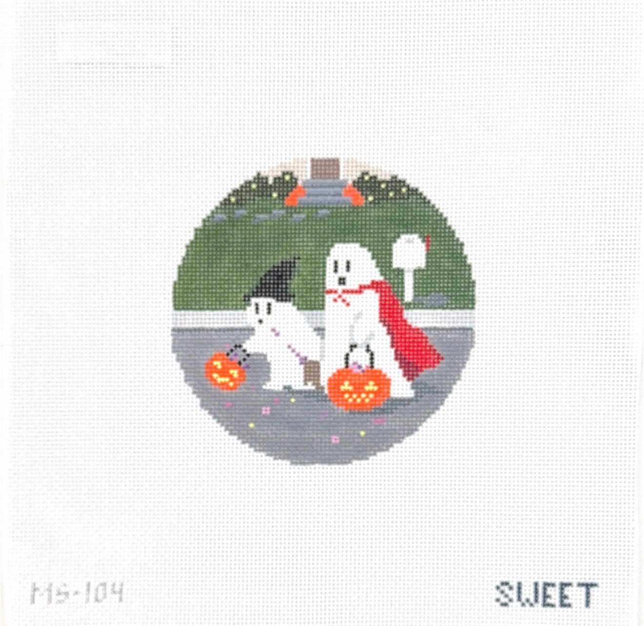 trick or treating ghosts