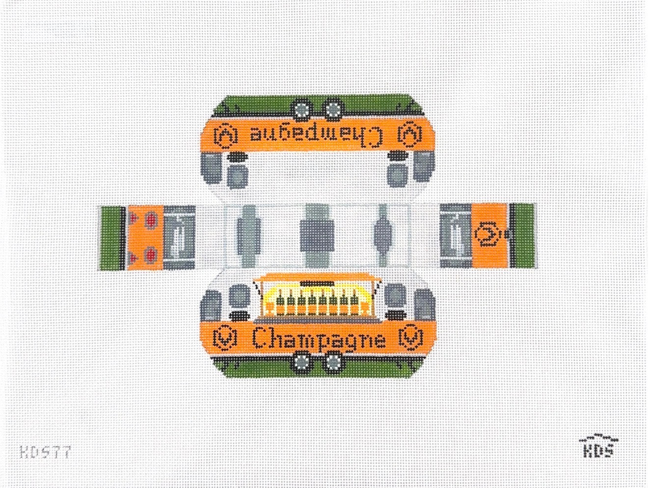 3-D Champagne Airstream