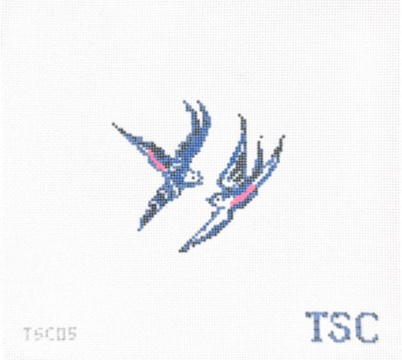 Blue Willow Deconstructed Birds