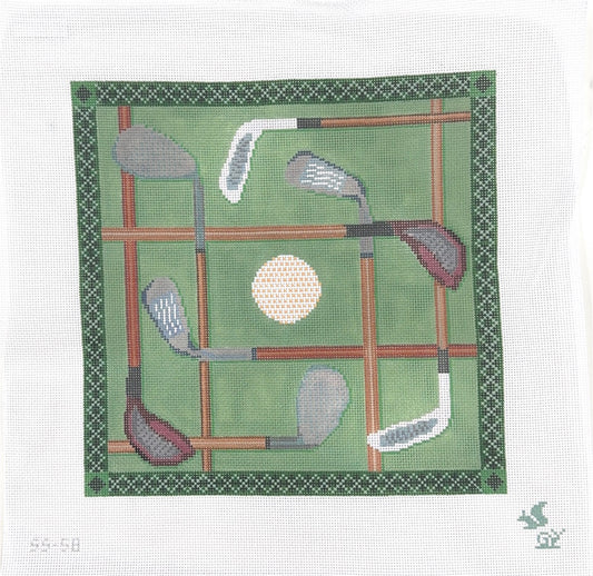 Vintage Golf Pillow