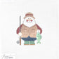 Fishing Santa