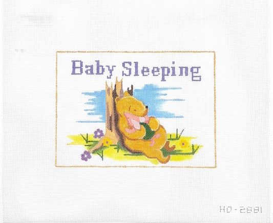 Pooh Baby Sleeping