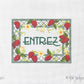Entrez with Strawberries