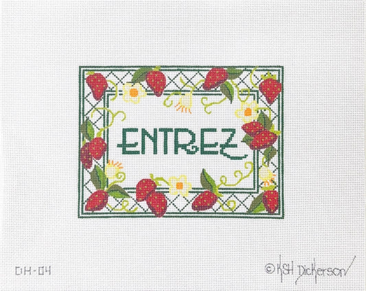 Entrez with Strawberries