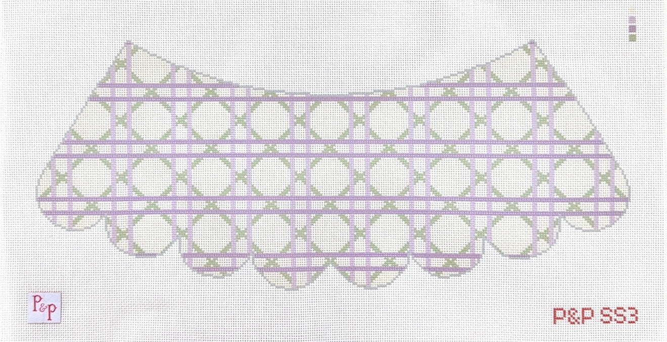 Lavender Cane Lampshade