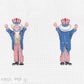 Double Sided Uncle Sam