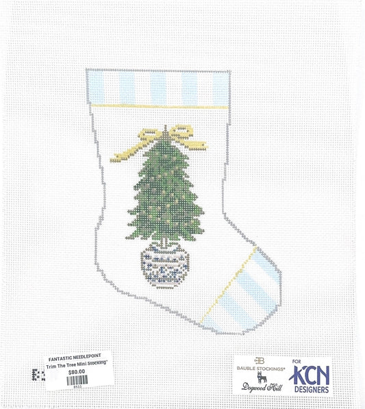 Trim the Tree Bauble Stocking
