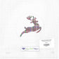 Plaid Reindeer Ornament