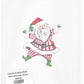 Retro Santa with Stripes