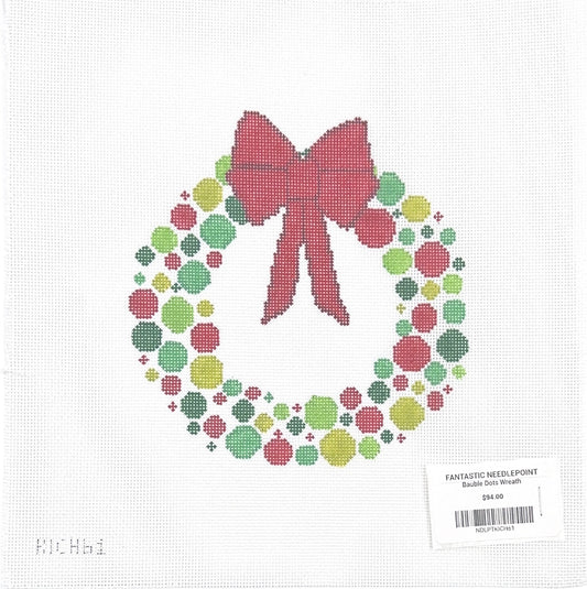 Bauble Dots Wreath