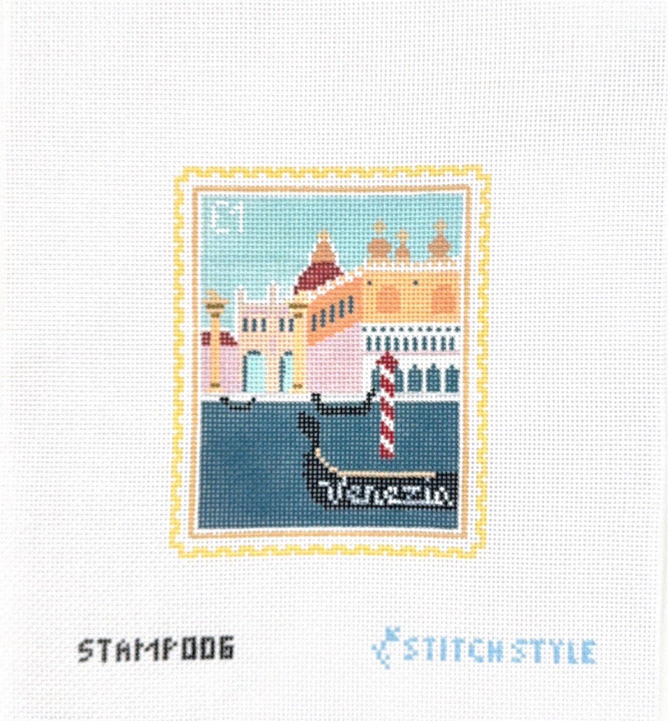 Venetian Gondola Stamp