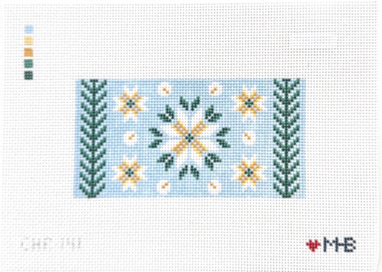 Winter Poinsettia Purse Insert