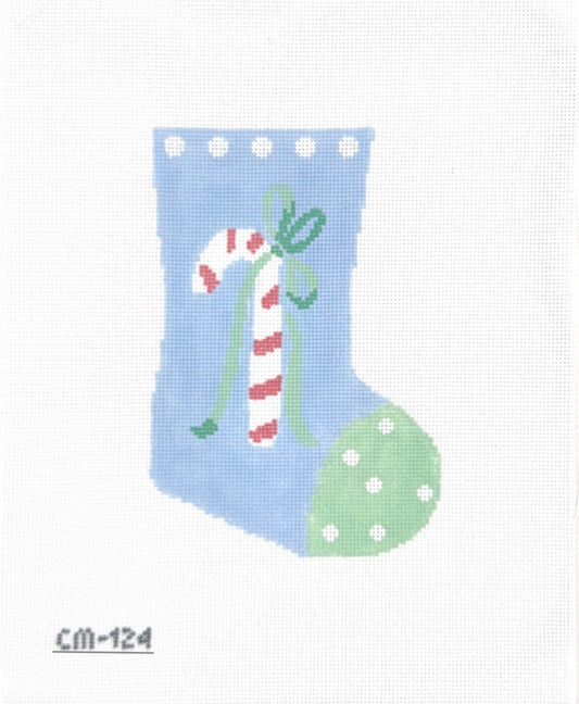 Candy Cane Mini Stocking