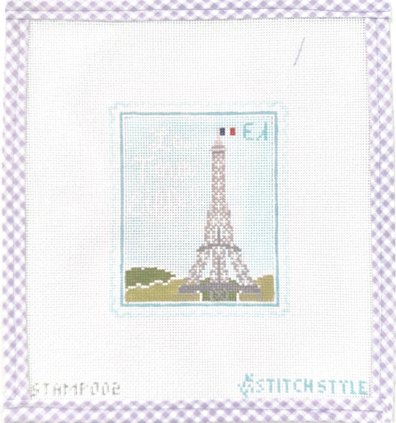 Paris Eiffel Tower Stamp