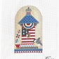 Chickadee Patriotic Birdhouse