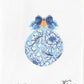 Pale Blue Chrysanthemum
